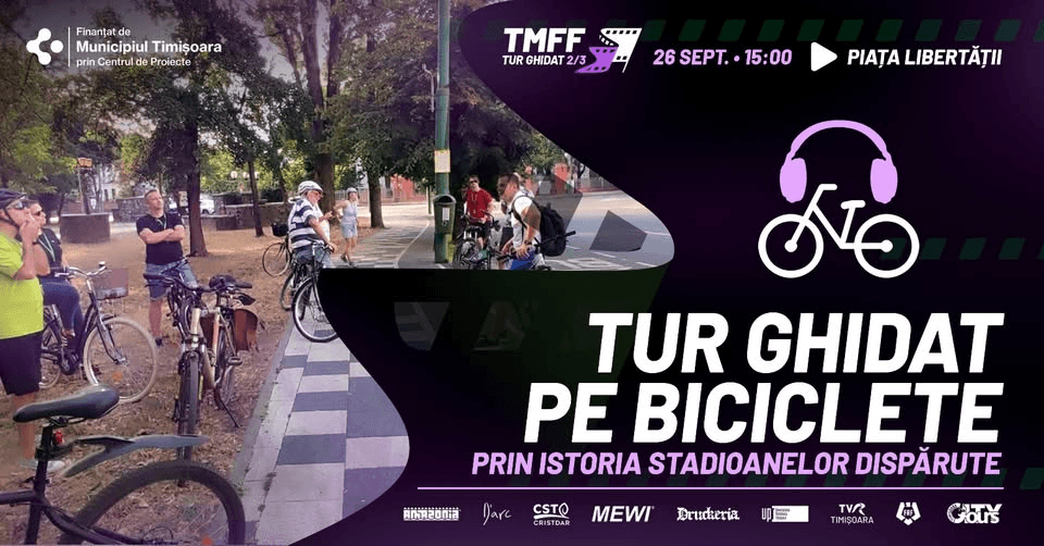 TMFF TUR GHIDAT 2/3 // 🚲 Pe biciclete prin istoria fotbalului timișorean #2 - Stadioanele dispărute
