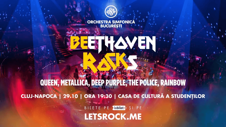 BEethoven ROCKs: Cluj-Napoca - 29 Octombrie