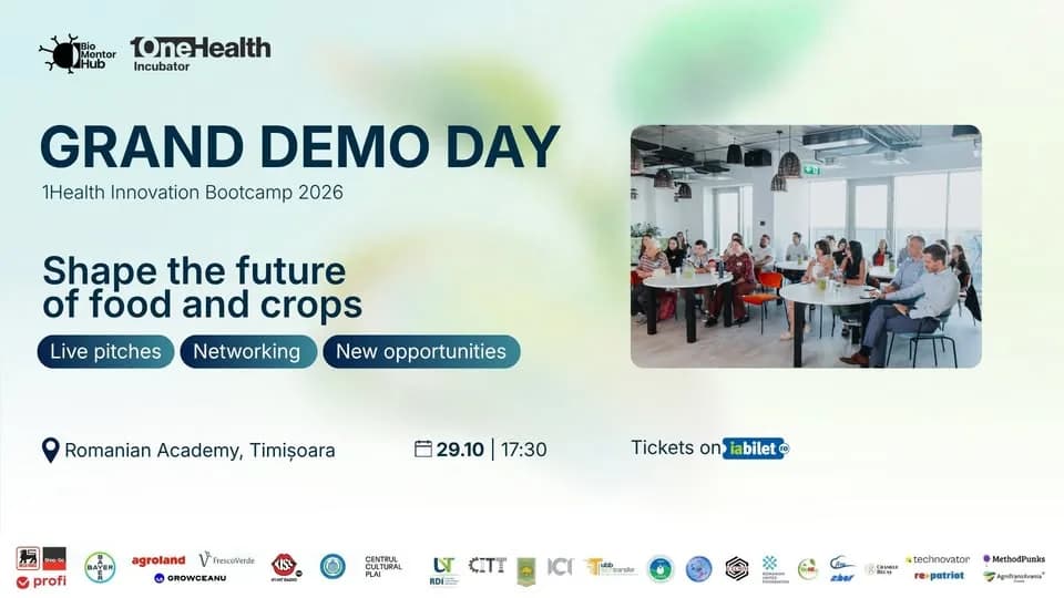 Grand Demo Day 1Health: viitorul alimentelor și culturilor