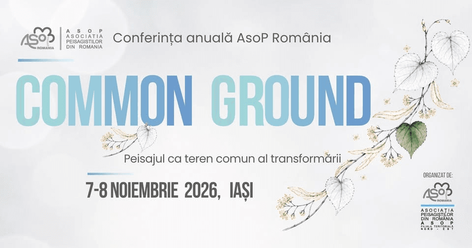 Conferința anuală AsoP România 2026 – COMMON GROUND