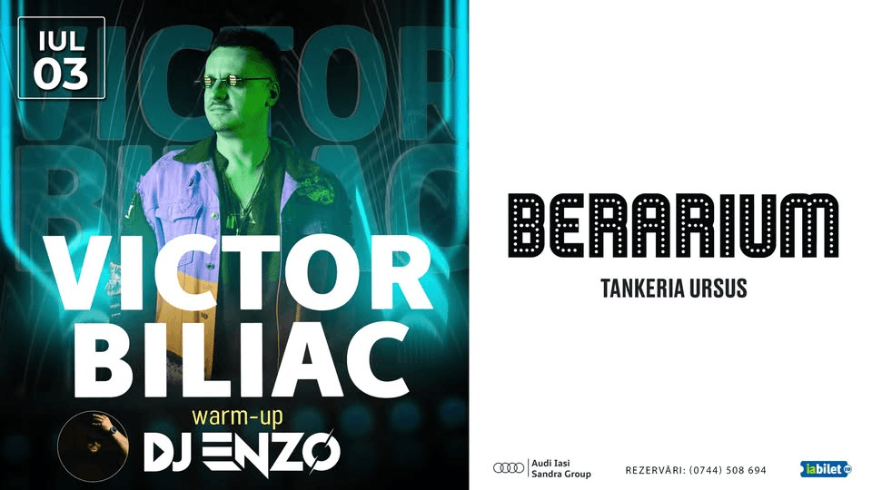Club Session cu Victor Biliac & Dj Enzo warm up! @BerariumTankeriaUrsus