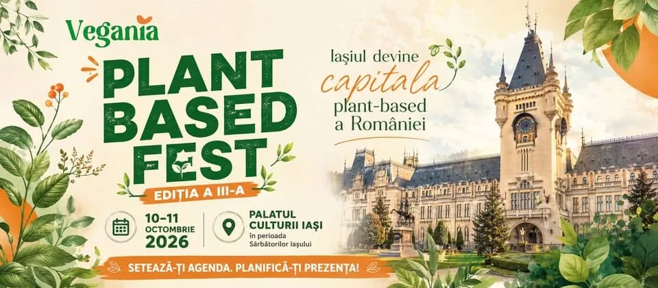 Plant Based Fest - 3e édition IASI Palais de la Culture