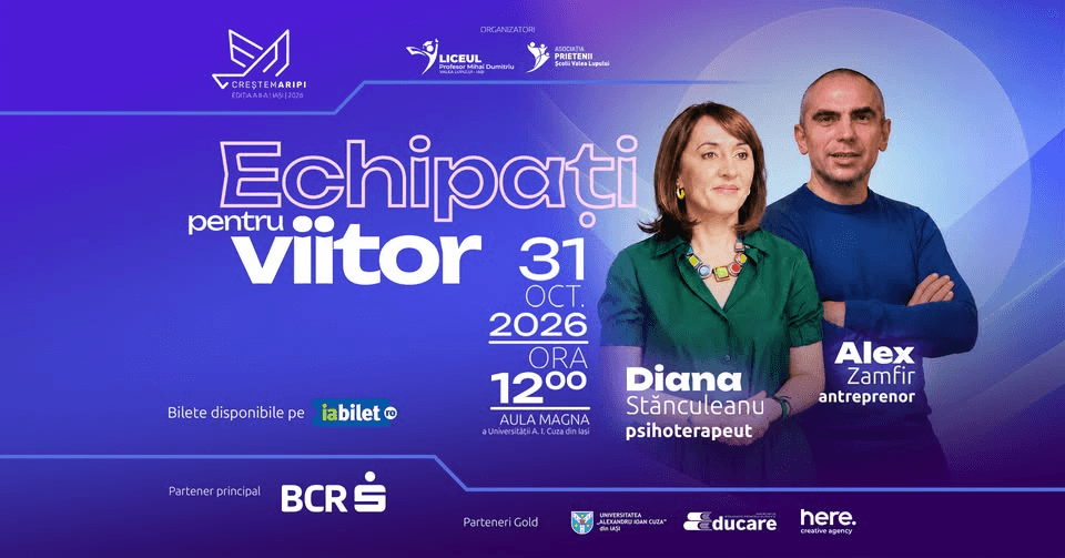 Creștem Aripi - Ediția a II-a: Echipați pentru viitor