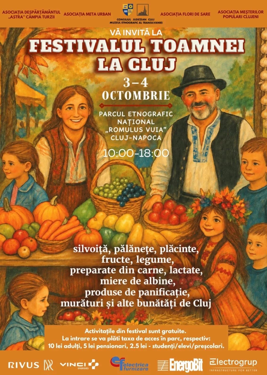 Festivalul Toamnei revine în Parcul Etnografic „Romulus Vuia” pe 3 și 4 octombrie