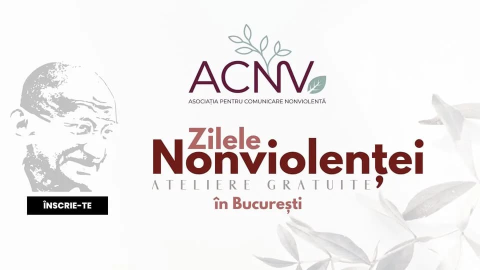 Zilele Nonviolenței în București la EmpaTea House