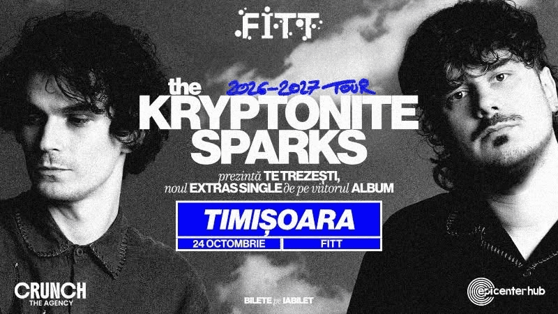 The Kryptonite Sparks • Lansare TE TREZEȘTI • Timisoara • FITT • 24 octombrie