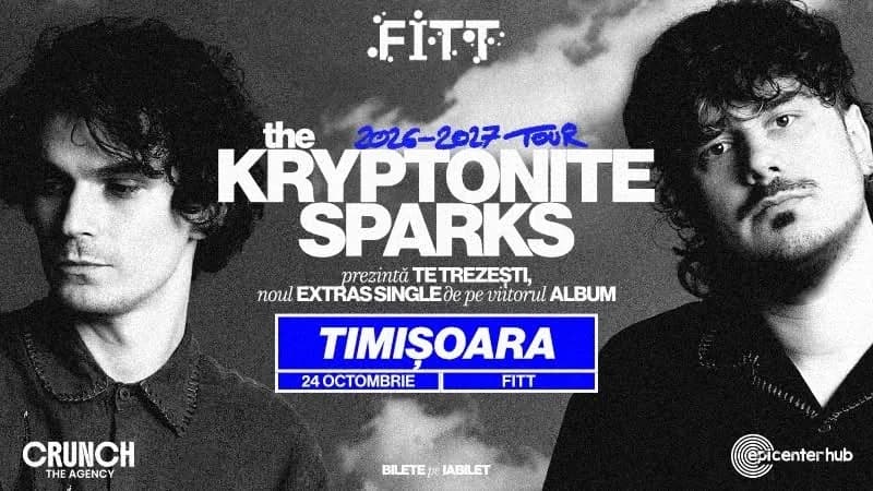 The Kryptonite Sparks • Lansare TE TREZEȘTI • Timisoara • FITT • 24 octombrie