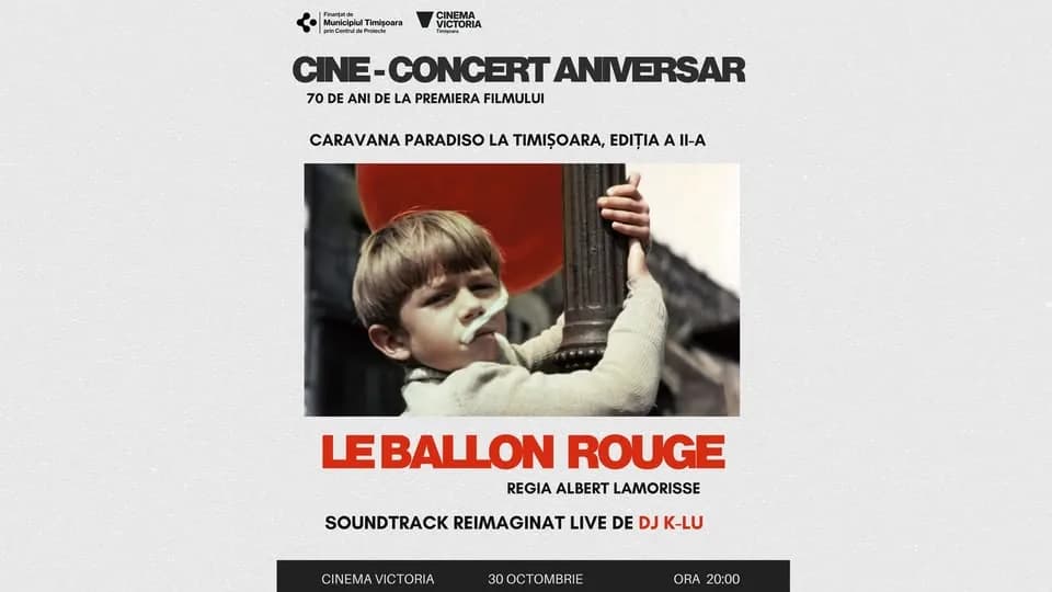 Cine-Concert: Le Ballon Rouge pe muzica lui DJ K-Lu