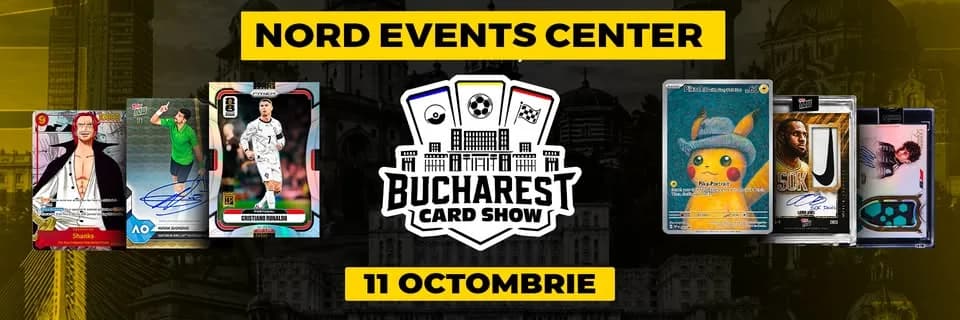 Bucharest Card Show - targ de cartonase si stickere