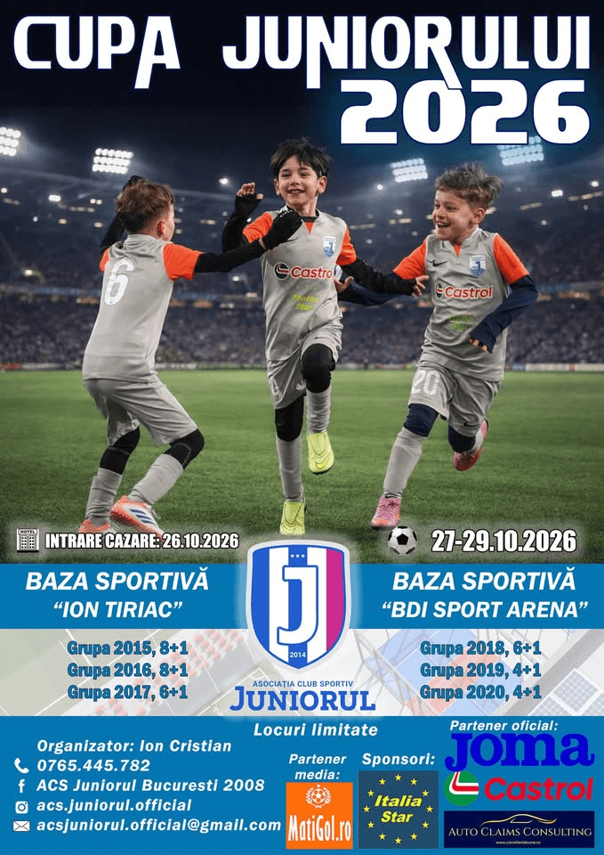 Cupa Juniorului 2026