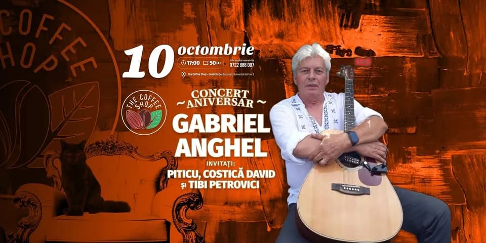 The Coffee Shop Music - GABRIEL ANGHEL Concert Aniversar