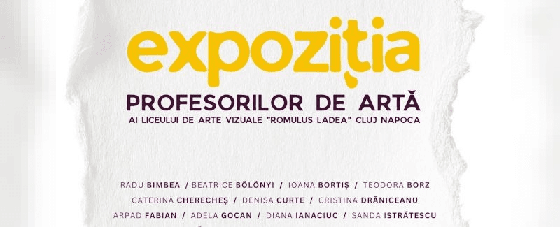 Expoziția profesorilor de artă ai Liceului de Arte Vizuale „Romulus Ladea” @ Galeria Ladea
