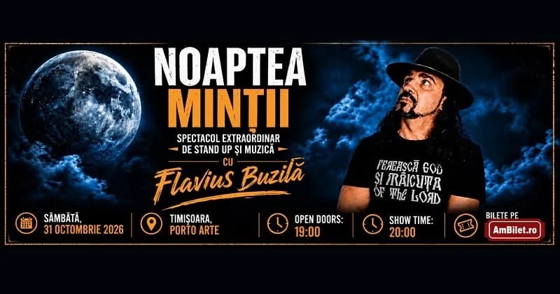 Flavius Buzilă -"NOAPTEA MINȚII"- Timisoara