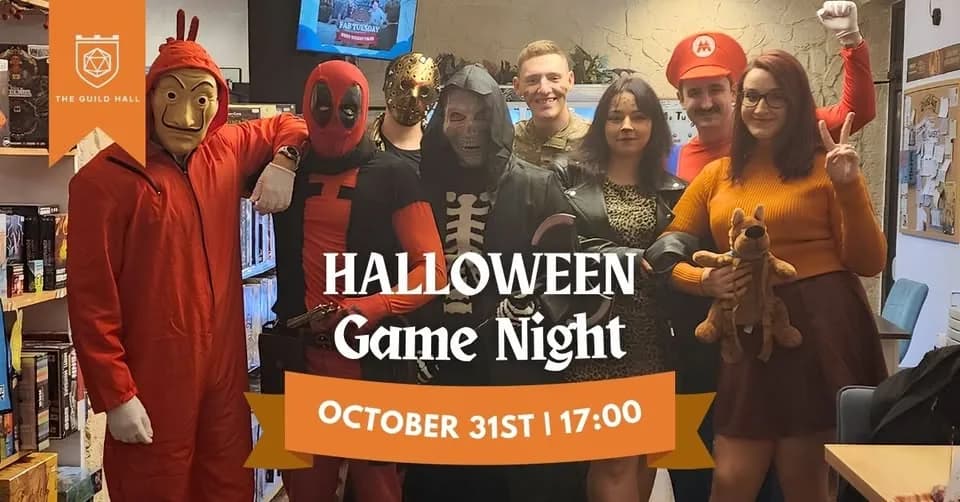 Halloween Board Game Night