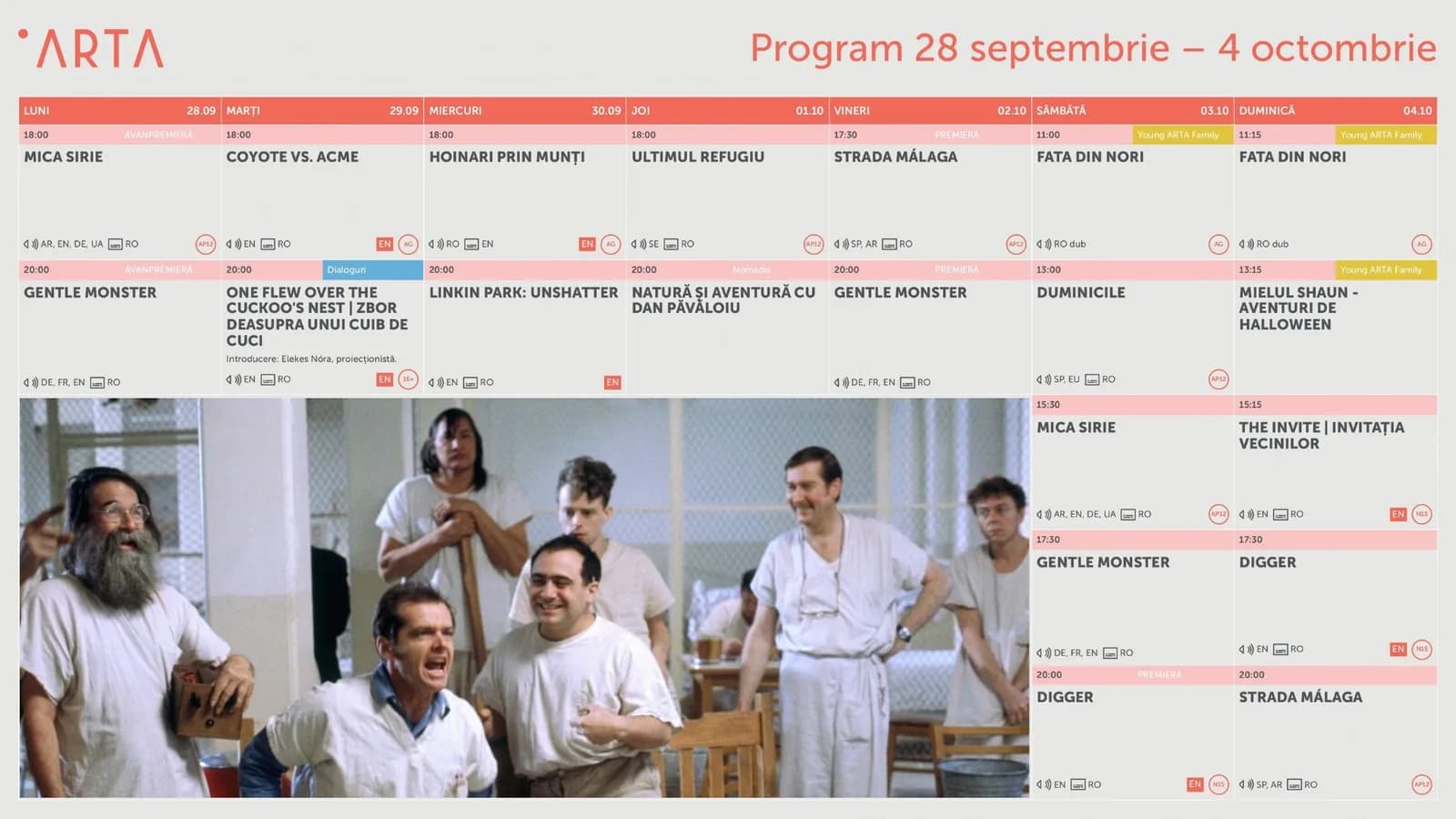 Program Cinema ARTA