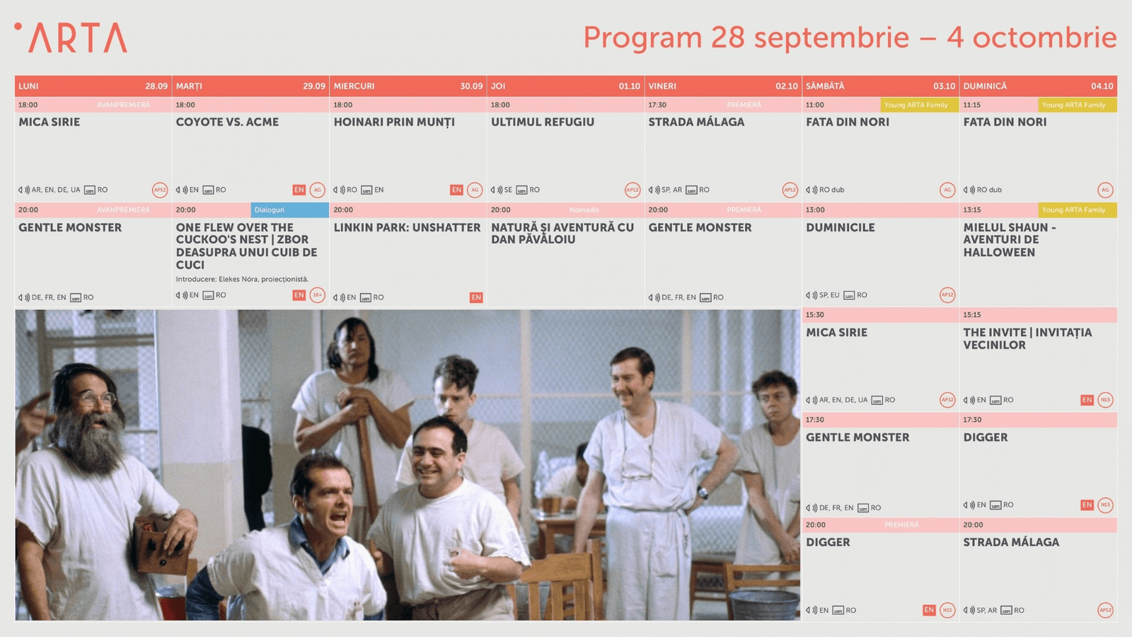 Program Cinema ARTA