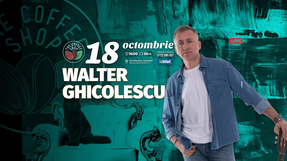 The Coffee Shop Music - WALTER GHICOLESCU en concert