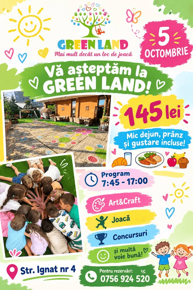 5 octombrie- o zi specială la Green Land