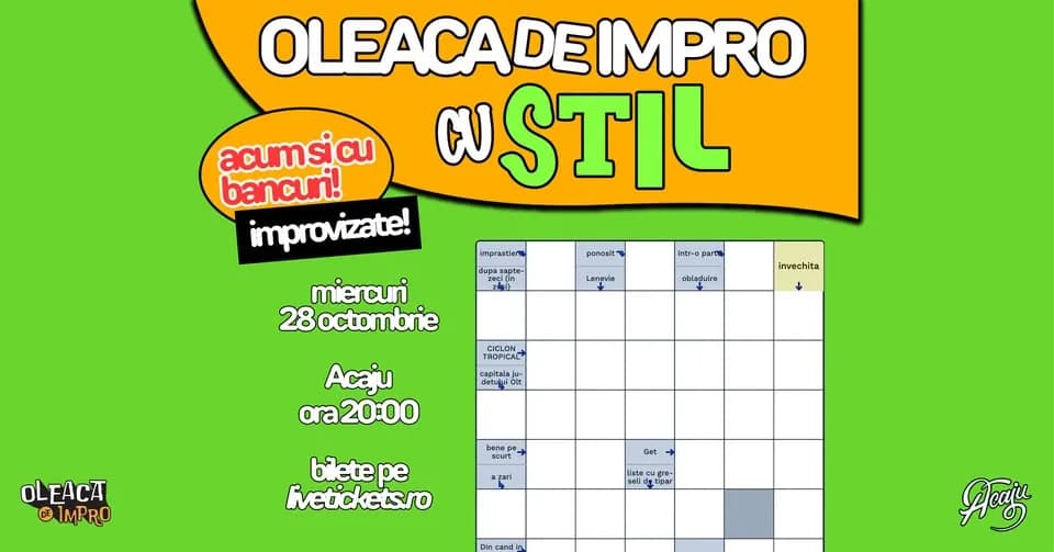 oleacă de impro, cu stil!
