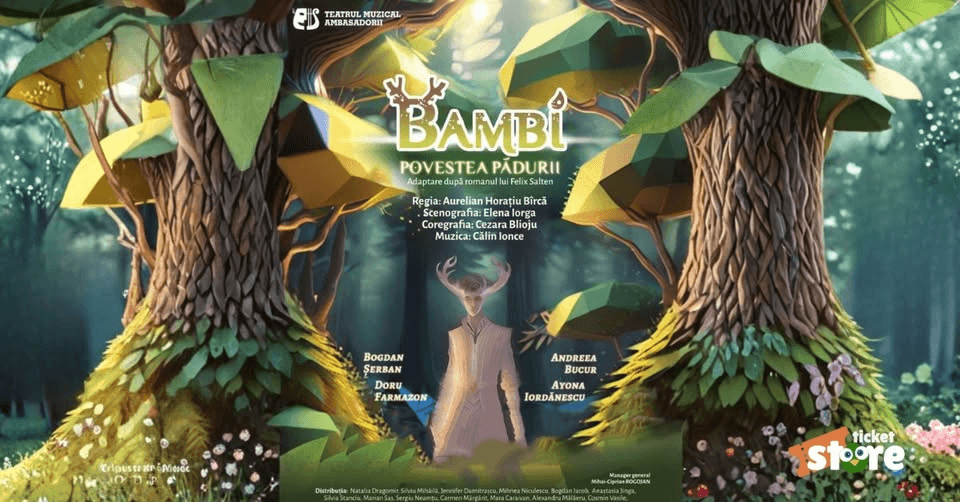 Bambi – Povestea padurii - Sala Palatului
