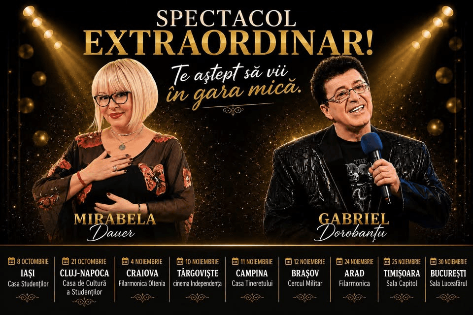 Te astept sa vii in gara mica - Mirabela Dauer & Gabriel Dorobantu - Iasi