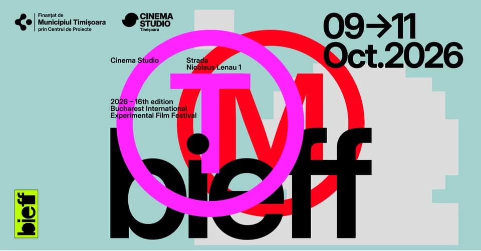 BIEFF.TM | Le Festival international du film expérimental de Bucarest arrive à Timișoara !