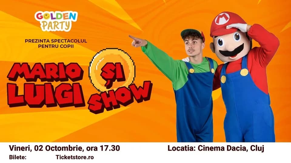 MARIO SI LUIGI SHOW - Cluj Napoca