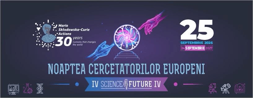 Noaptea Cercetătorilor Europeni Science4future-IV / Cluj-Napoca