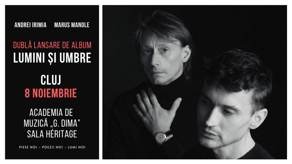 Andrei Irimia x Marius Manole - Dublă lansare de album | Lumini și Umbre - Cluj Napoca