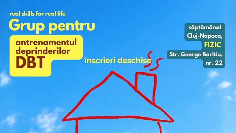 Grup pentru antrenamentul deprinderilor DBT (DBT Skills Training)