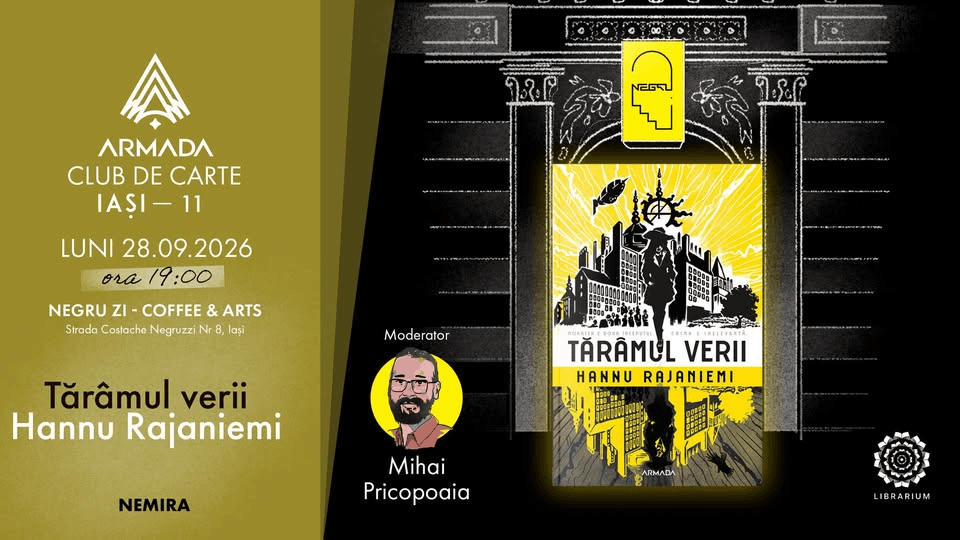 Club de carte Armada Iași #11 - Tărâmul verii, de Hannu Rajaniemi