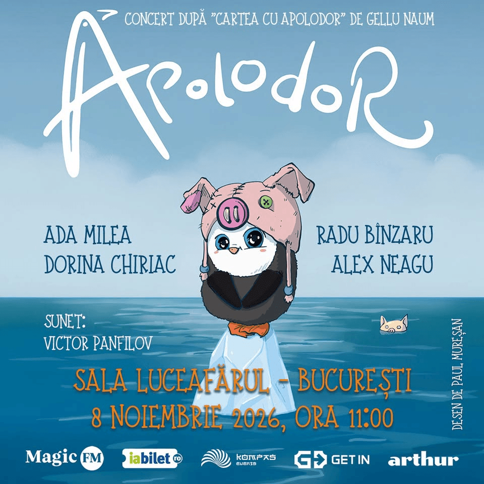 APOLODOR – Concertul după „Cartea cu Apolodor” de Gellu Naum - Bucureşti