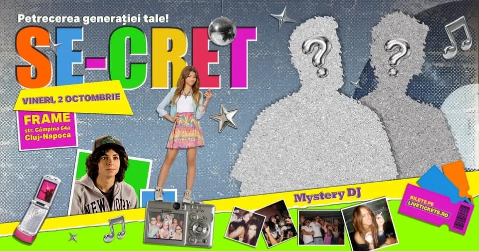 SE-CRET 2000s Party 2 Octombrie @Cluj-Napoca
