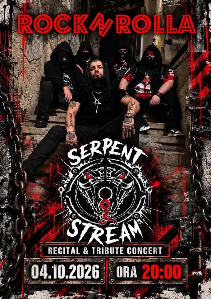 SERPENT STREAM - Recital & Tribute Concert @ RockNRolla