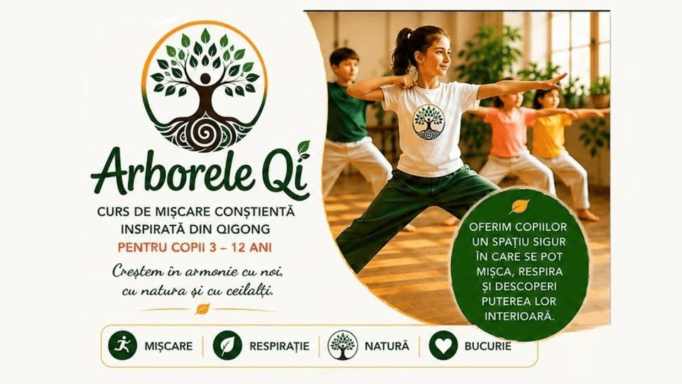 Arborele Qi la NEST – Lecție demonstrativă pentru copii