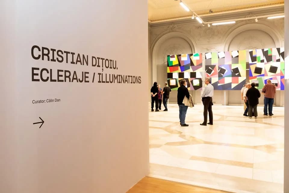 Cercetarea luminii cu mijloacele picturii. Tur ghidat cu artistul Cristian Dițoiu