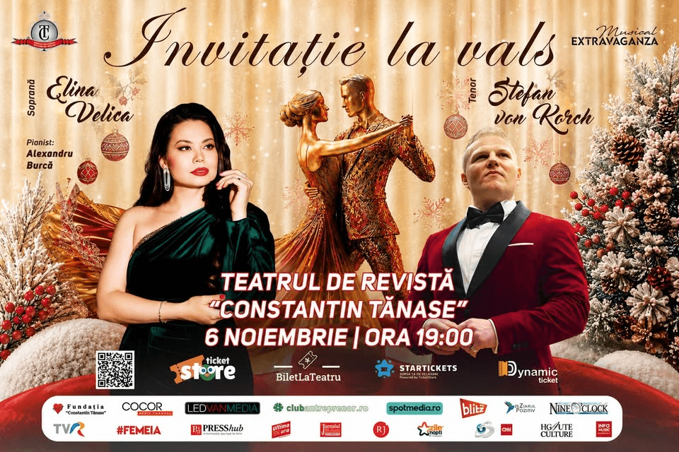 INVITAȚIE LA VALS – feerie de bal în paşi de dans