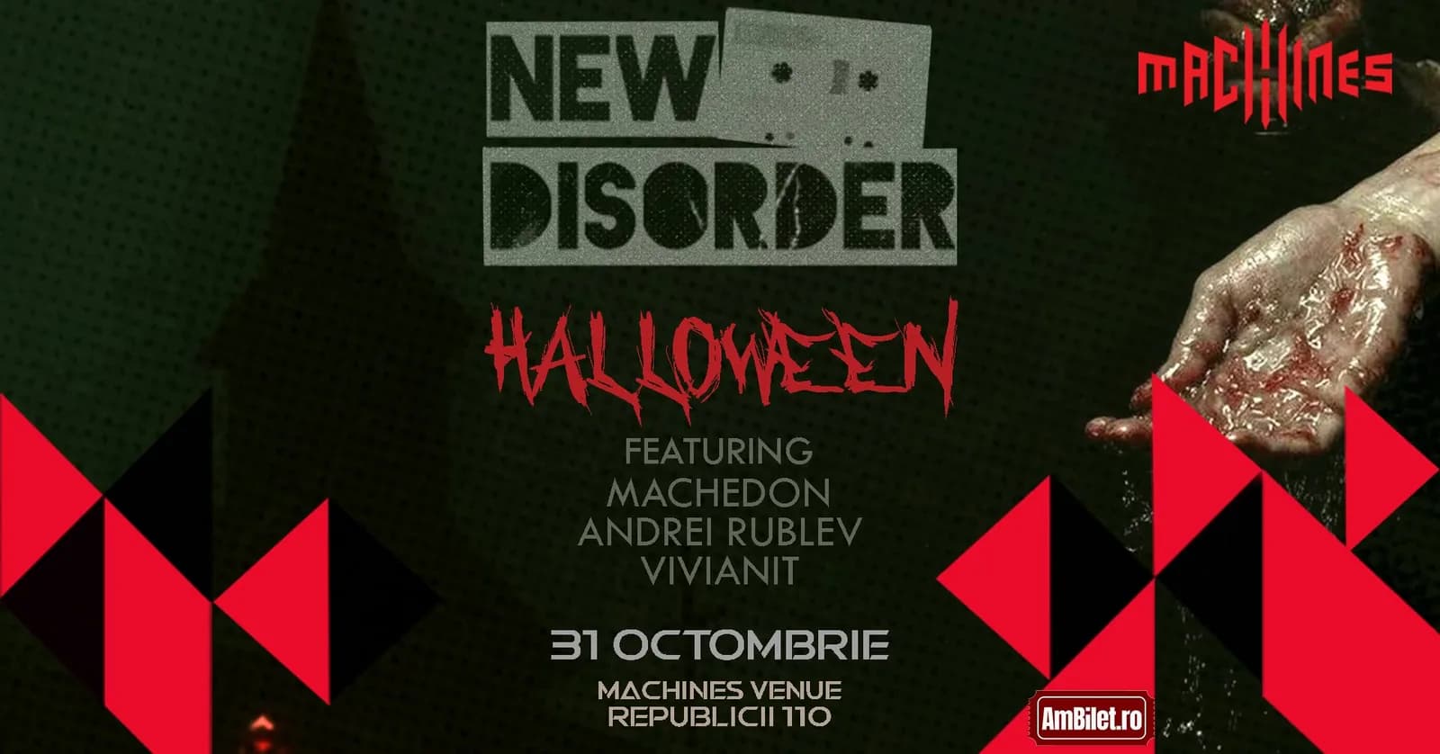 NEW DISORDER <Halloween Edition> | Machines Venue