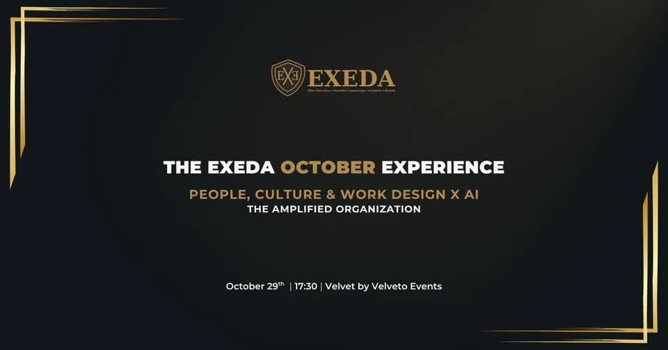 The EXEDA OCTOBER Experience - PEOPLE, CULTURE & WORK DESIGN × AI