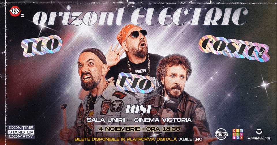 IAȘI | Teo, Vio și Costel - Orizont Electric | Stand Up Comedy Show 1