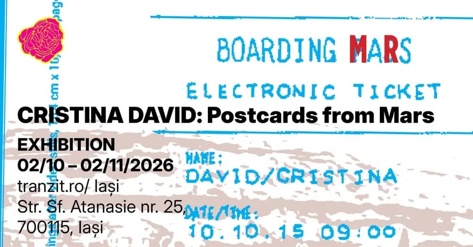 CRISTINA DAVID: Postcards from Mars