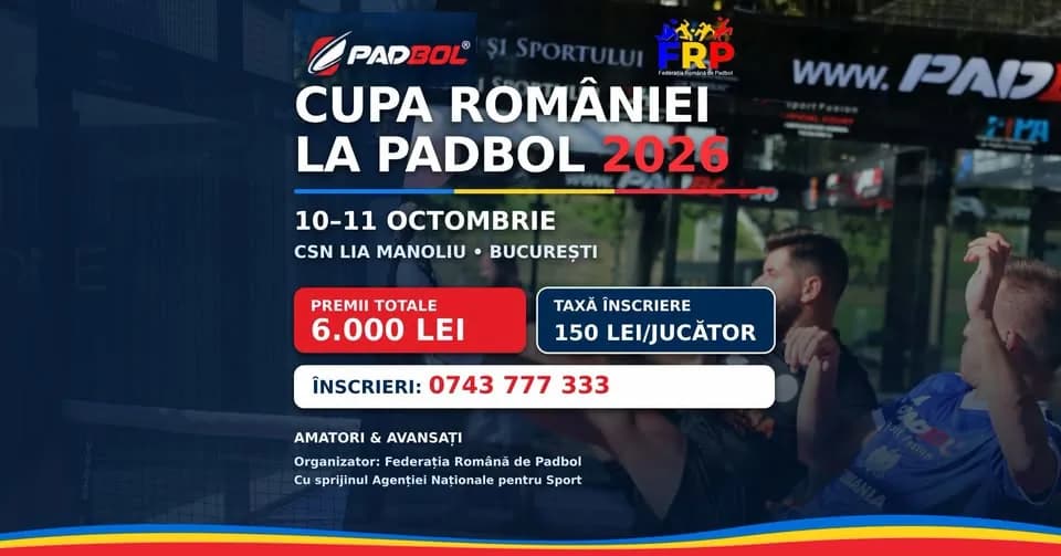 CUPA ROMÂNIEI LA PADBOL