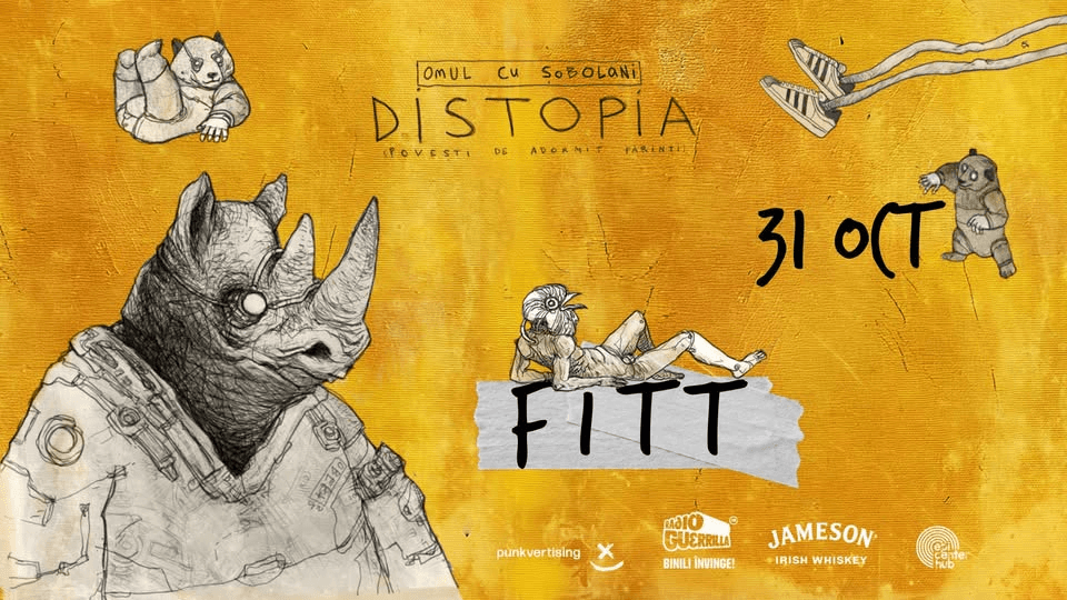 Omul cu Sobolani • Lansare de album: "Distopia" • Timisoara • FITT • 31 octombrie