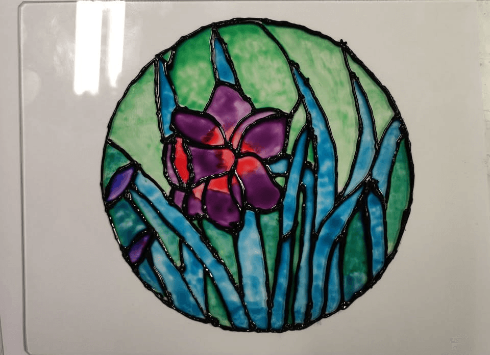 Glass Painting Workshop – At the Studio