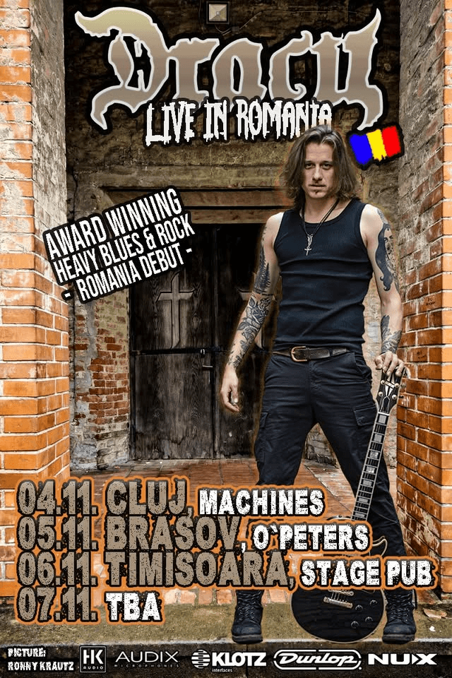 DRACU Live - Machines, Cluj (Romania Tour 2026)