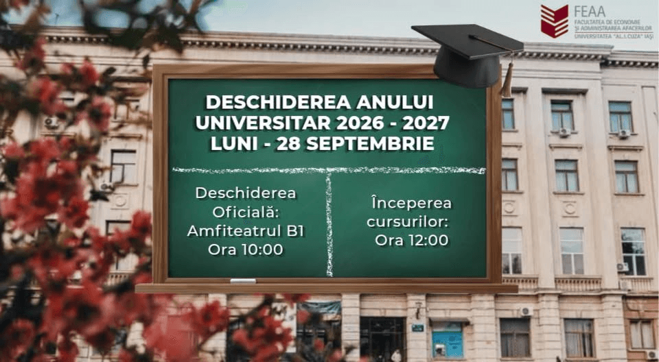 Deschiderea Anului Universitar 2026-2027