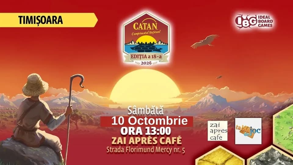 Catan, étape locale de Timișoara 2026