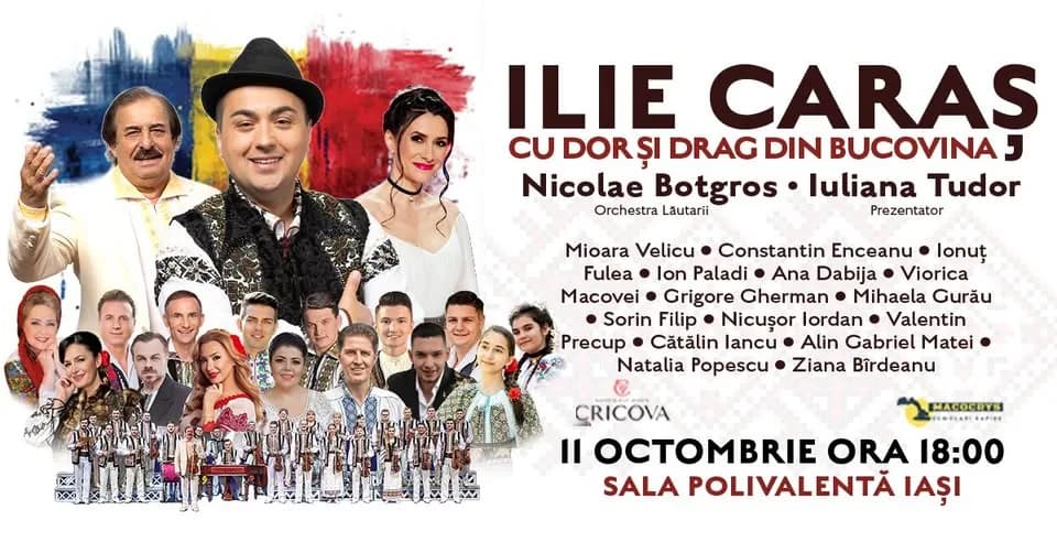 Ilie Caraș - CU DOR ȘI DRAG DIN BUCOVINA