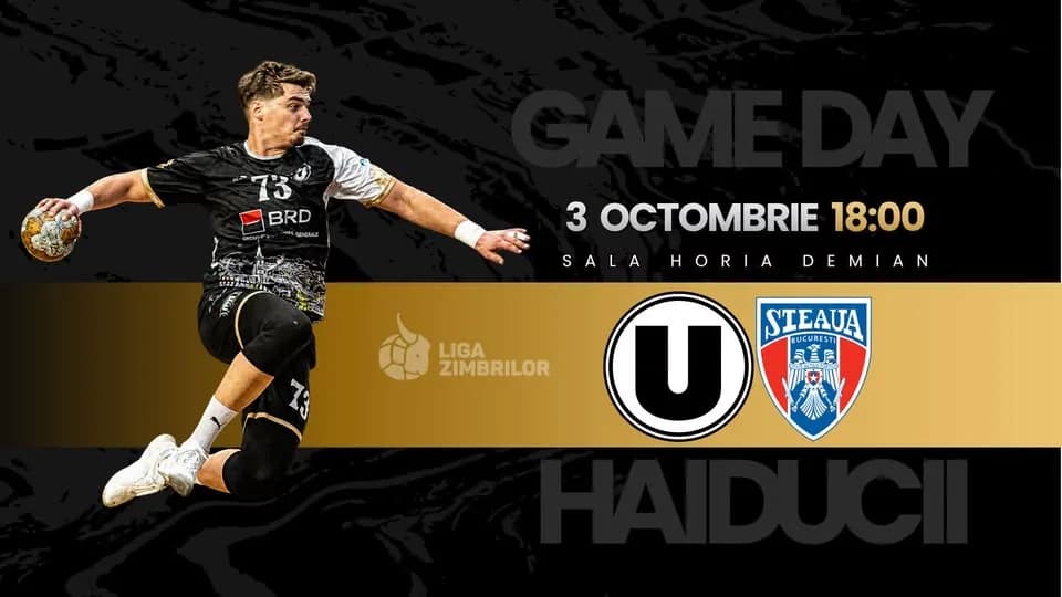 Meci Handbal - CS U Cluj vs. CS Steaua București