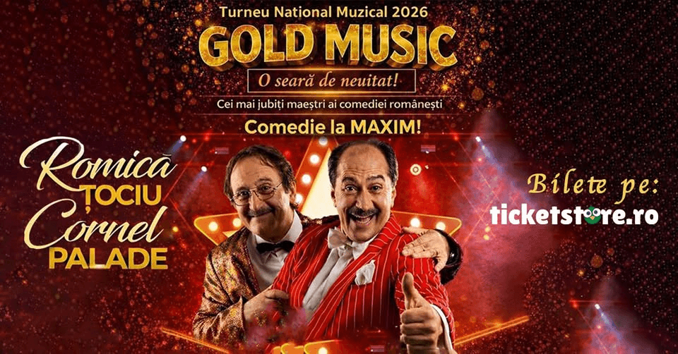 Comedie la MAXIM - Romica Tociu si Cornel Palade - Iasi
